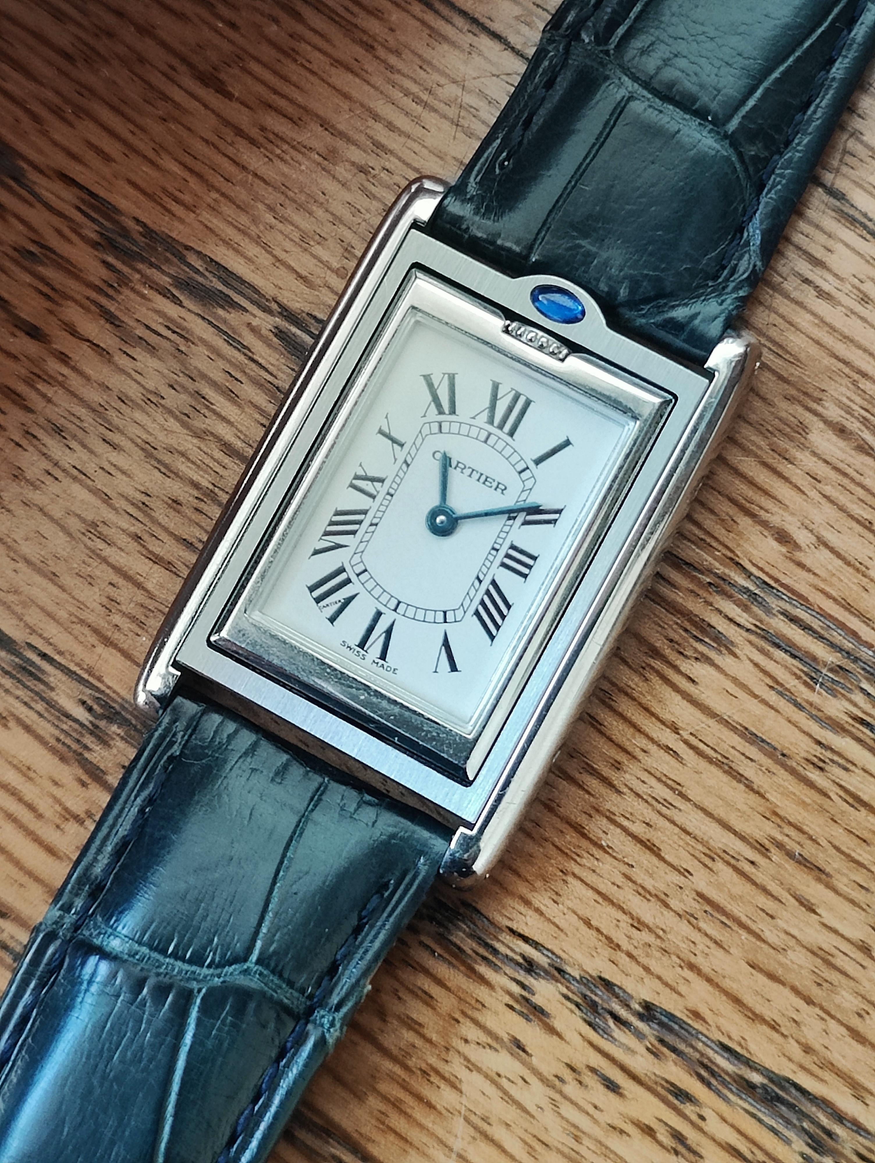 WTS Cartier Tank Basculante 2405 Quartz 2650 shipped WatchCharts