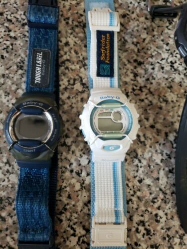 Casio Baby G Shock Watches Lot BG-392 BGX-130 BG-1500A and