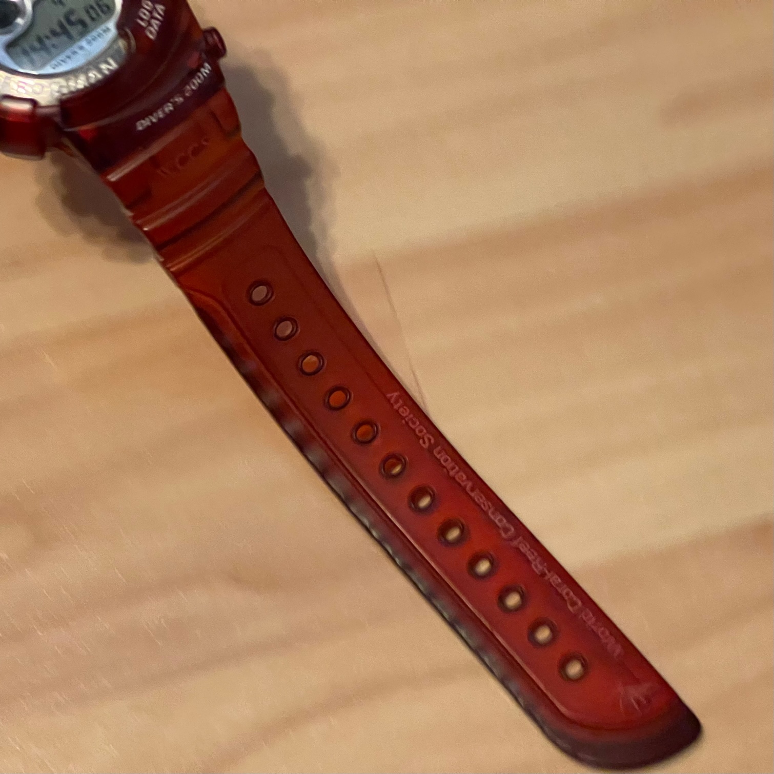 WTS] Casio G-Shock Baby-G Frogman Candy Apple Red WCCS BGW-100WC