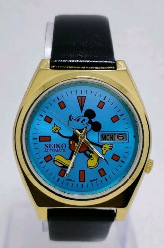 seiko mickey mouse automatic watch