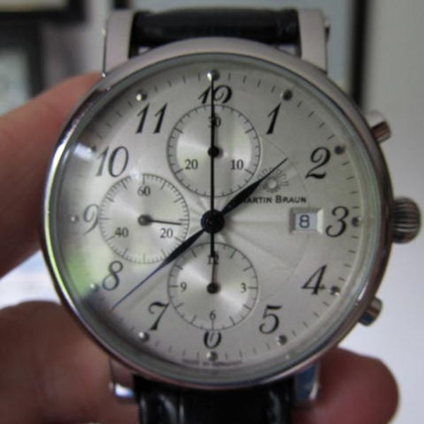 F S MARTIN BRAUN Grande Chronograph WatchCharts Marketplace
