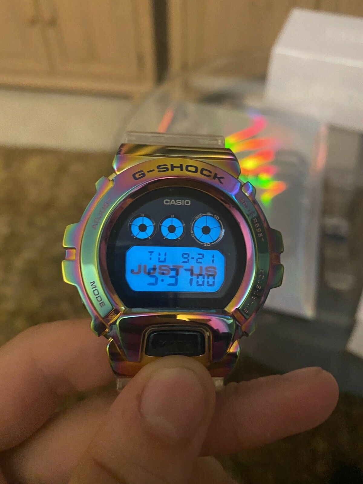 WTS] Kith x G-Shock GM-6900 Rainbow Watch Mint | WatchCharts