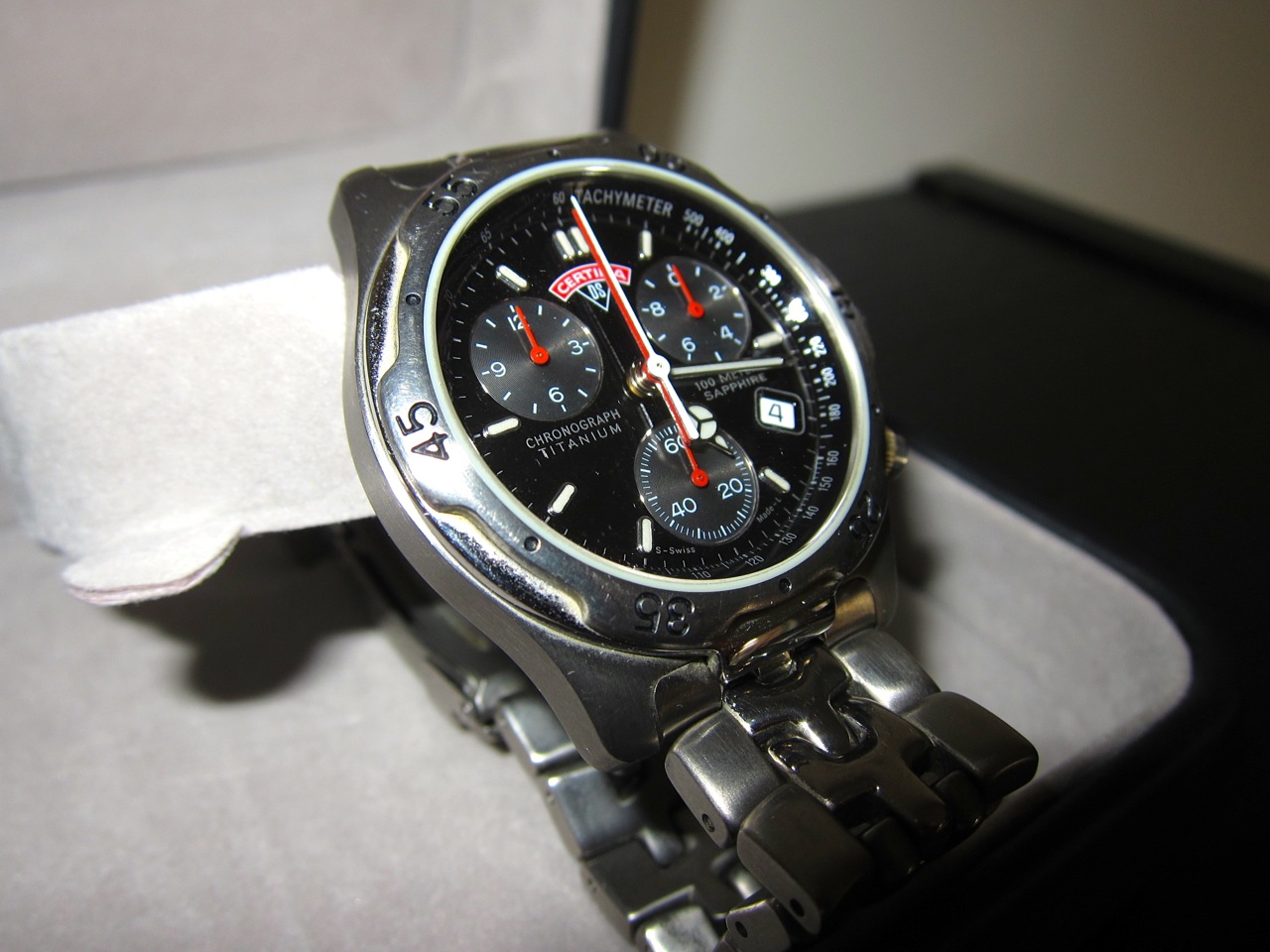 Certina DS Swiss Chronograph Cal 541 (ETA 251.262) Titanium