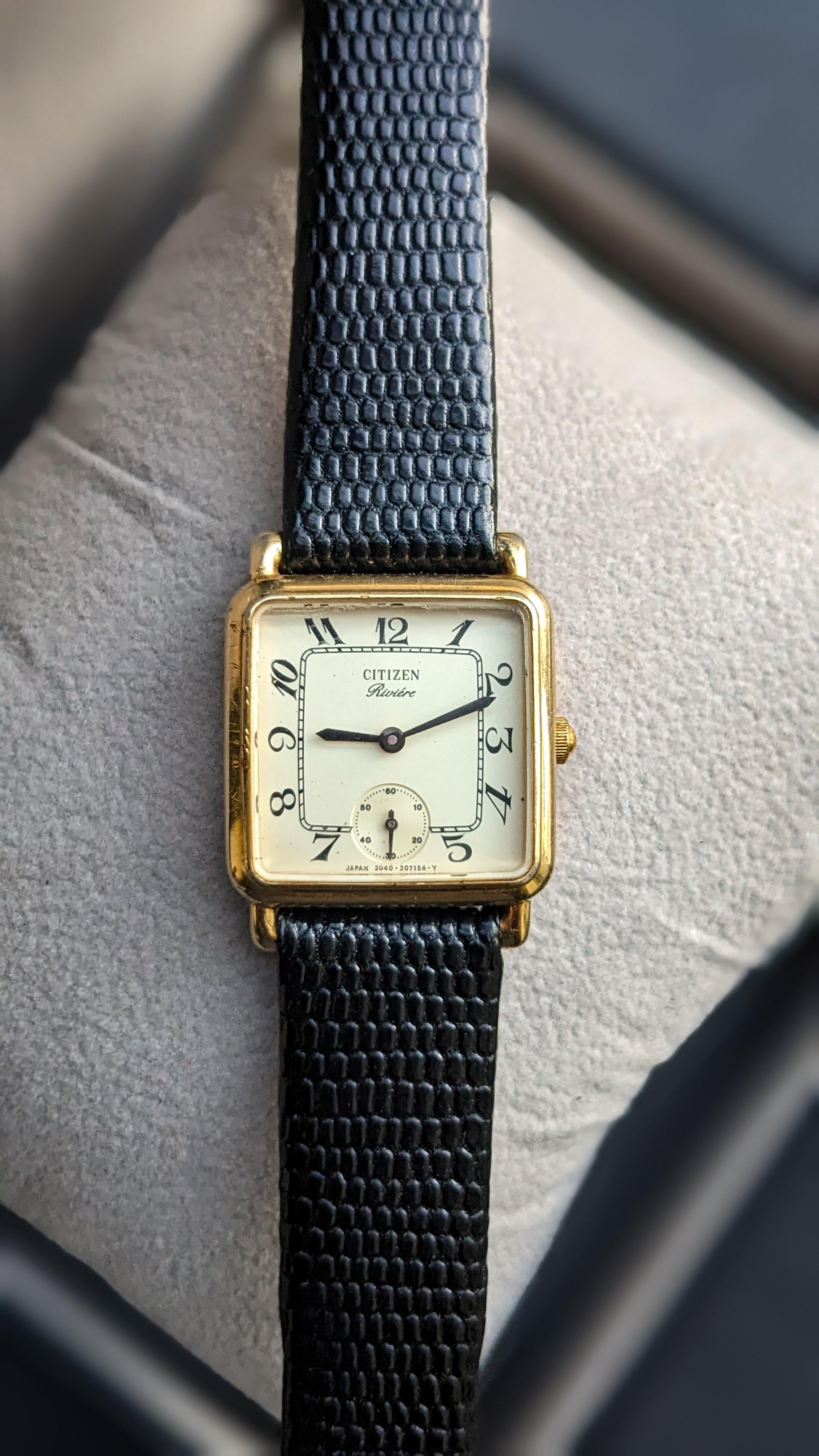 WTS] Vintage Citizen Riviere Gold Plated Minimalistic style 2040