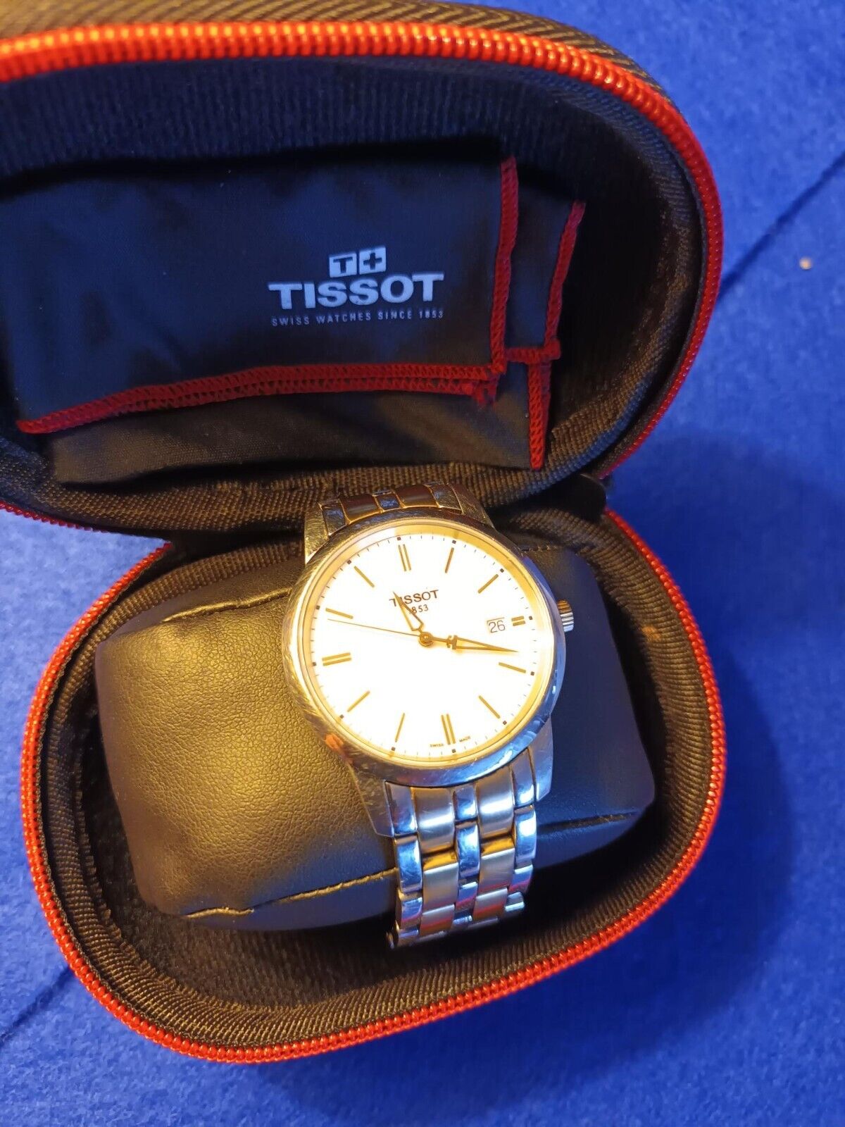 Tissot mens Swiss Made watch for repair WatchCharts Marketplace