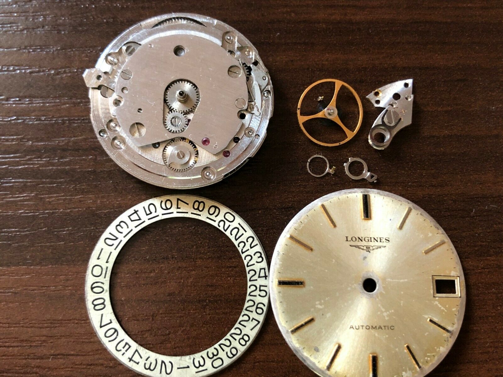 LONGINES movement cal. 345 parts uhr werk automatic WatchCharts