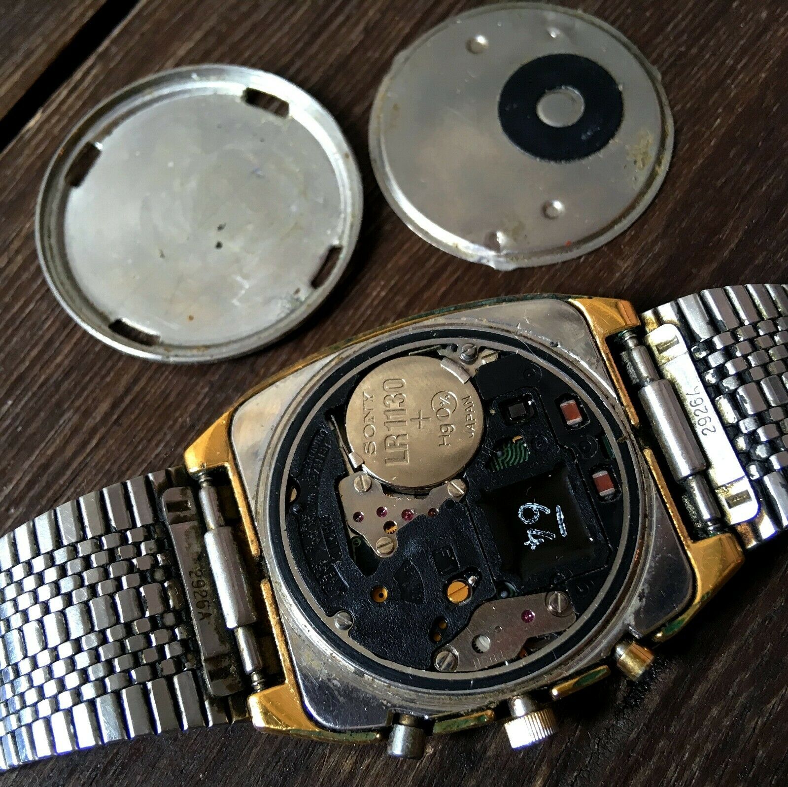 ✩ Vintage CITIZEN 41-8021 JAPAN 1980s old quartz wrist watch