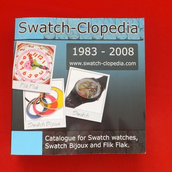 Swatch watch catalogue collectors reference book 19832008 Swatch