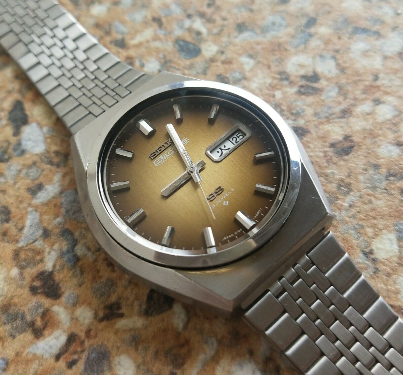 SEIKO アクタス 23ジュエル ヴィンテージ セイコー アクタス SS 23 ジュエル 自動巻き