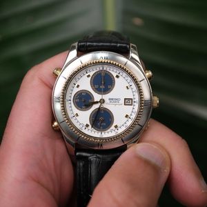 SEIKO PANDA Chronograph UFO 7T94-0AFO腕時計 SEIKO PANDA Chronograph UFO 7T94-0AFO腕時計 - メルカリ
