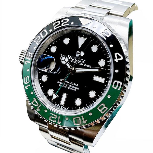 Rolex Rolex GMT Master Lefty 126720VTNR black/green selfwinding men's watch [preowned