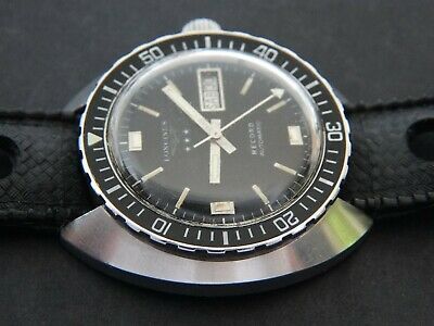 VTGE RARE LONGINES RECORD Ref.504 083 DIVER WATCH. BAKELITE