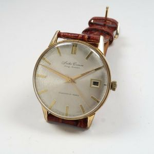 Vintage SEIKO CRONOS SELF DATER 15020 RARE Hand-Winding Watch