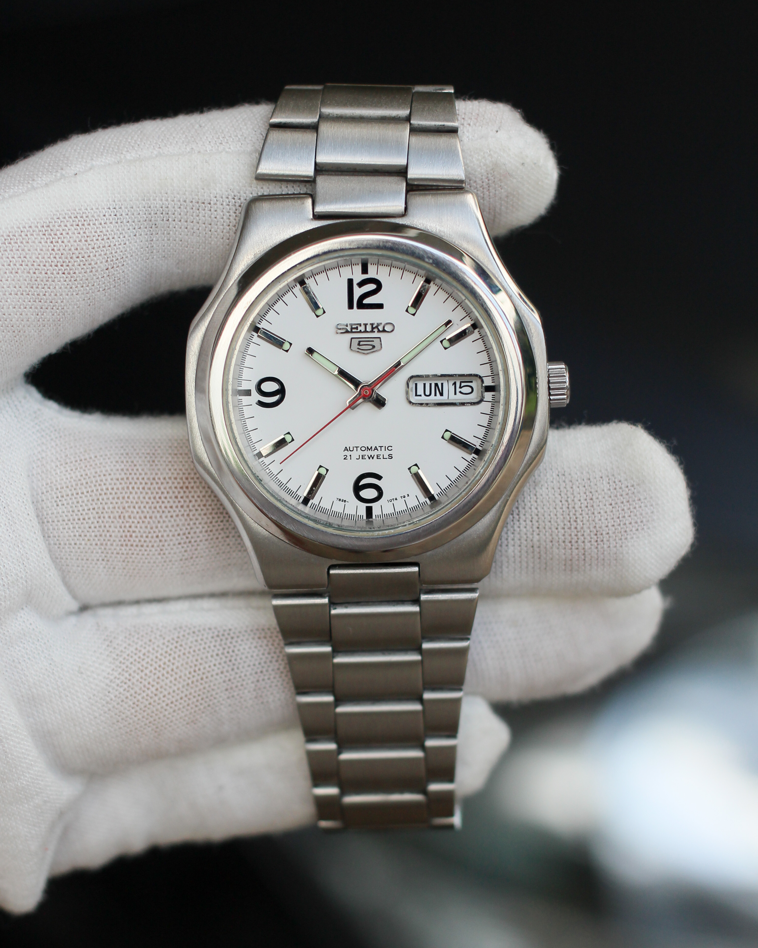 Seiko 5 セイコー ファイブ 7S26-03R0 SNKK55自動巻き 927b0b01-557a-4b7e-b032-