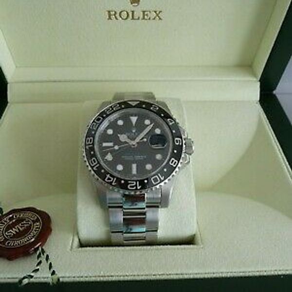 Rolex Gmt Master Ref ln Box Papiere Lc100 Watchcharts