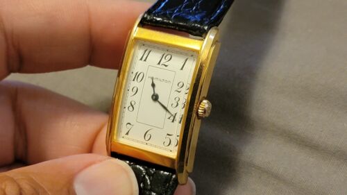 Hamilton　REGISTERED　EDITION Hamilton Registered Edition Women 6208 Black Leather 23mm
