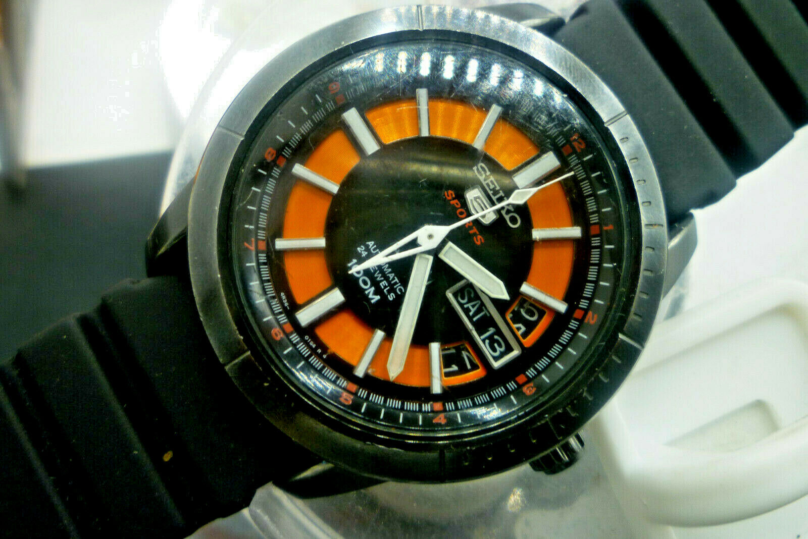 SEIKO 5 SPORTS 4R36-01SO 42mm レア SEIKO 5 SPORTS 4R36-01SO 42mm グリーン - メルカリ