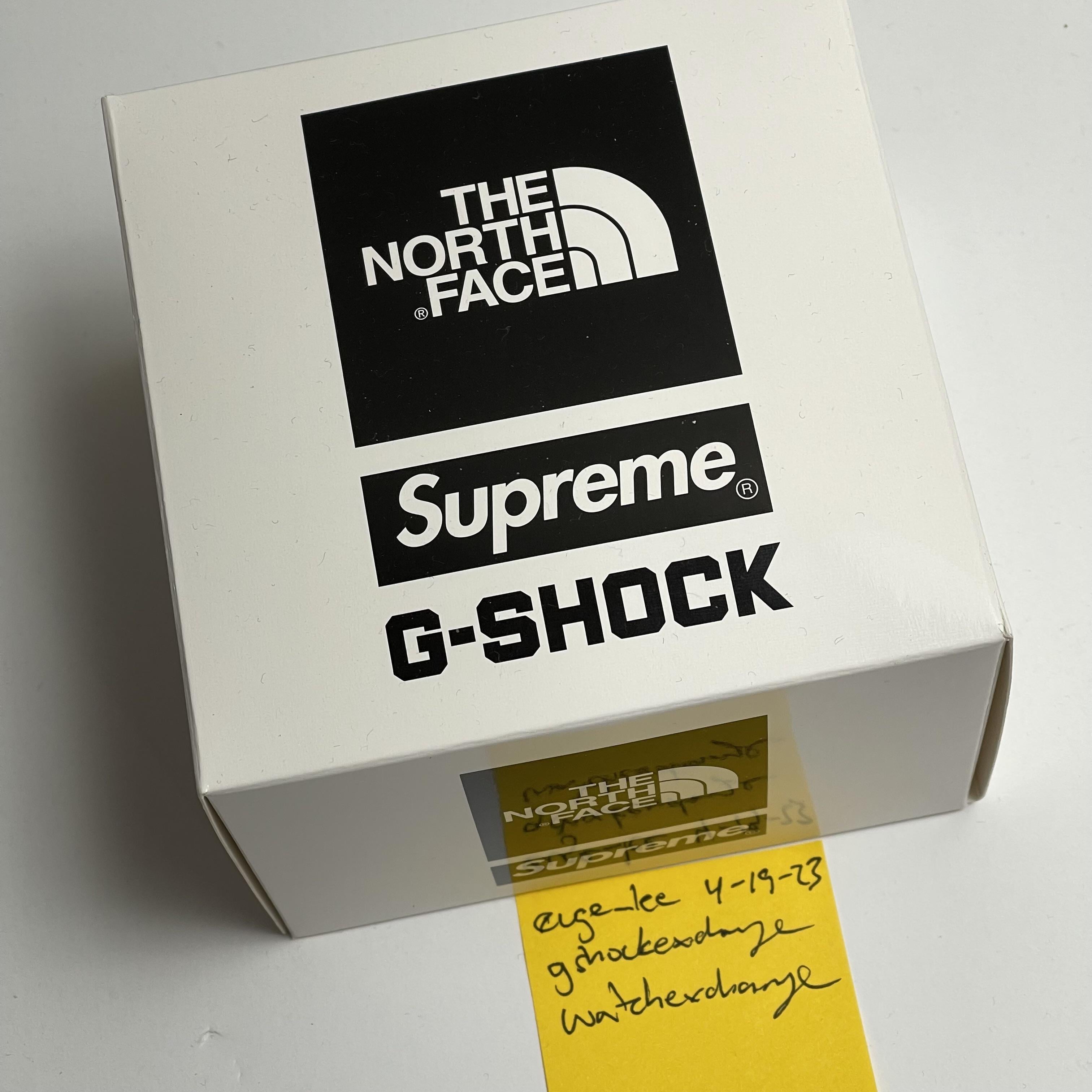 WTS] Supreme x North Face Casio G-Shock DW-6900 in black BNIB