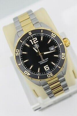 Tag heuer formula 1 gold best sale and silver