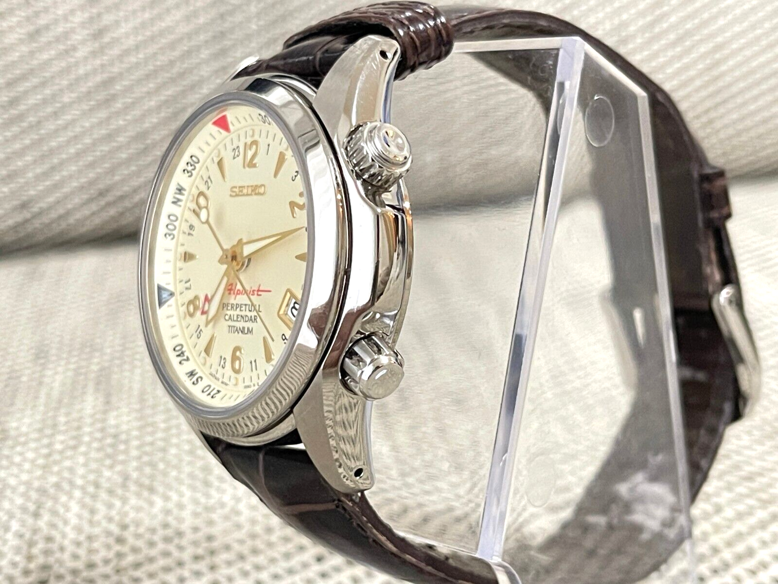 Perpetualcalendar Quartz Seiko Alpinist Perpetual Calendar 