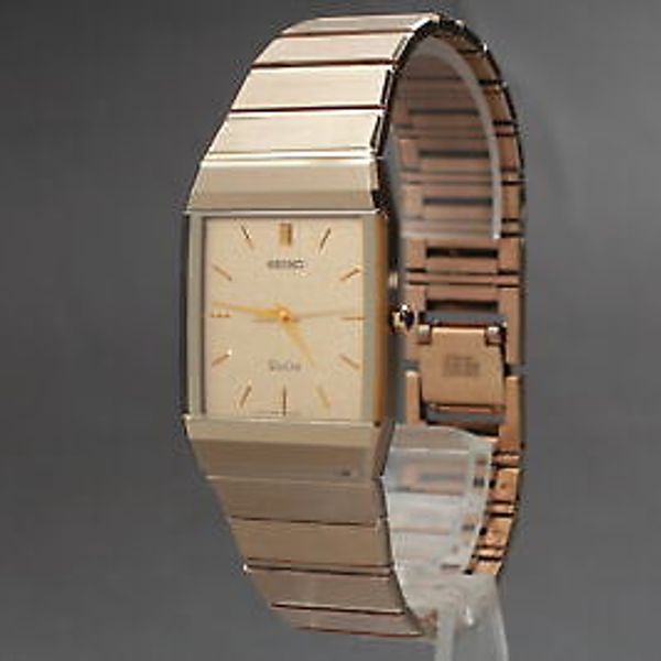 SEIKO DOLCE 9531-5060 レトロ　ゴールド　スクエア　腕時計 vintage Seiko dolce 9531-5030 gold watch USED | eBay