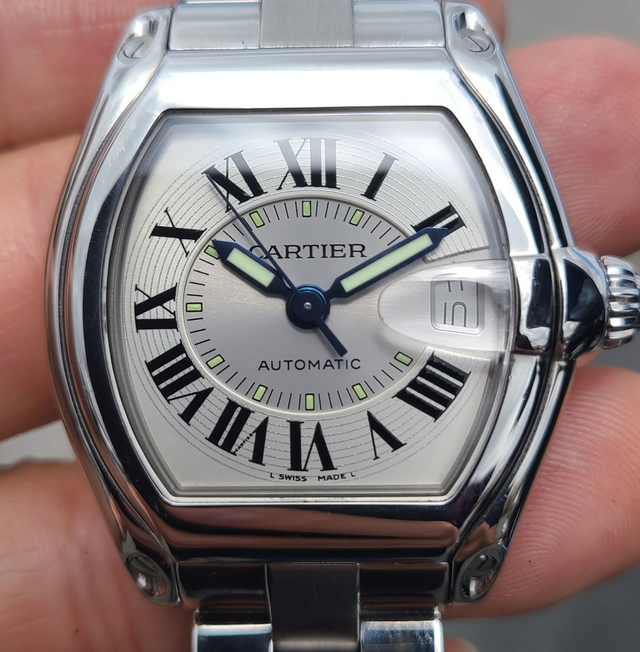 FS Cartier Roadster 2510 automatic 37mm w boxes and booklet