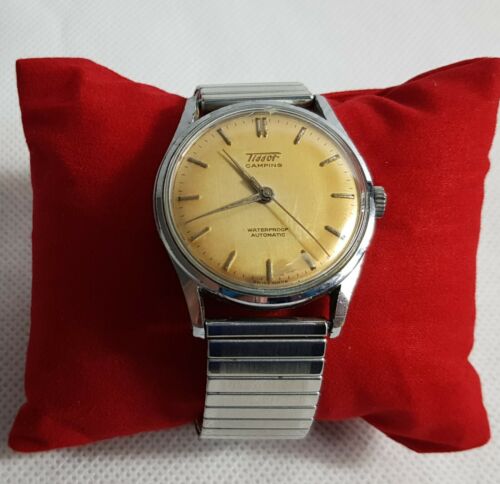 Besitiful Vintage Tissot Camping Automatic Waterproof Wrist Watch