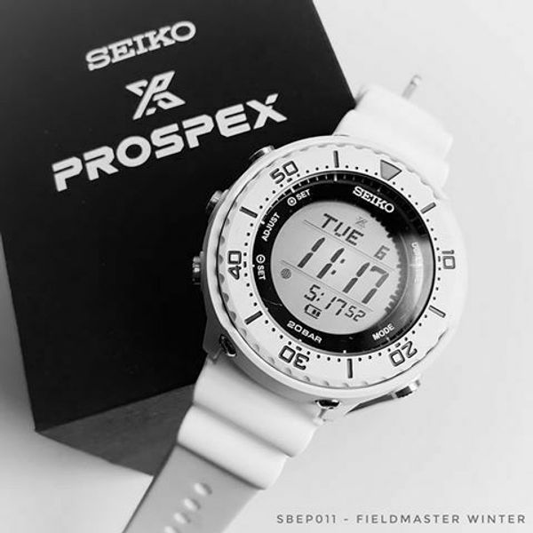 SEIKO SBEP001 Prospex Diver Fieldmaster LOWERCASE Solar Men's Watch from  Japan | WatchCharts