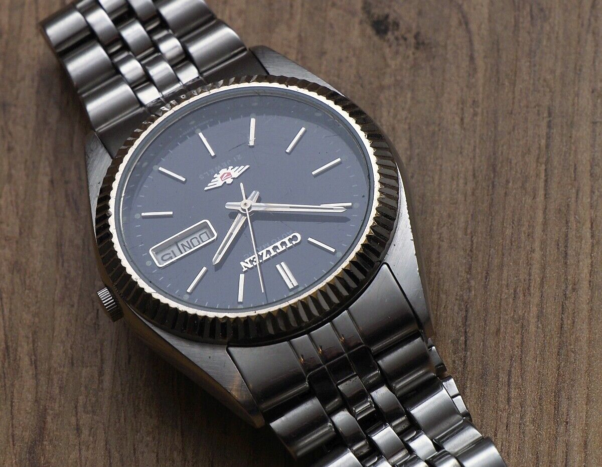 Citizen Eagle 7 Automatic Mechanical Wristwatch 4-R02149 RC GN-4W