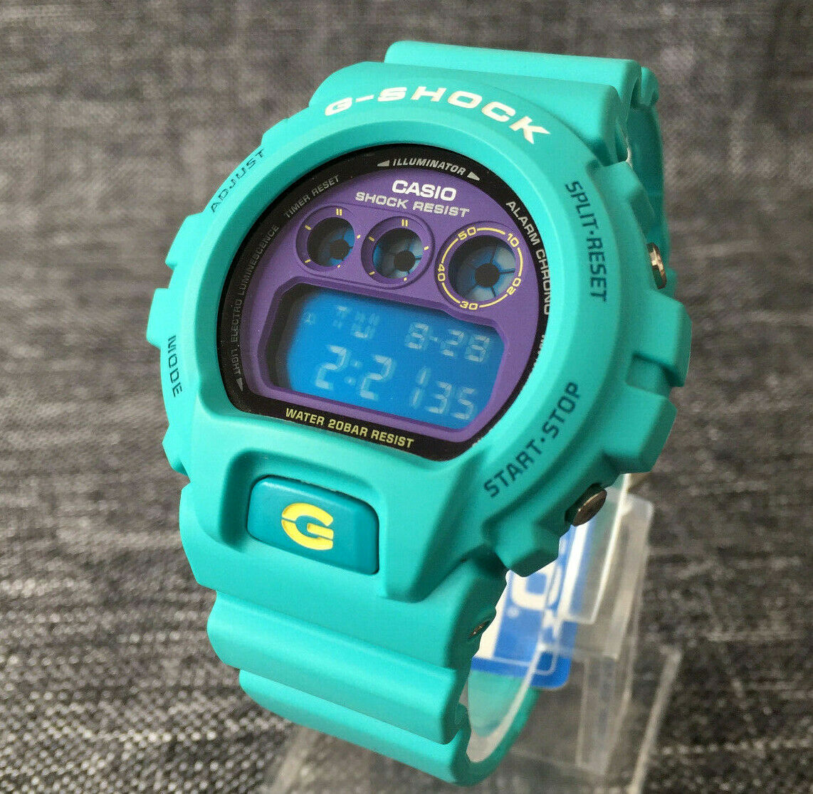 CASIO G-SHOCK DW－6900SN ターコイズ 送料無料 DW-6900SN-3JF ターコイズ マットダイアルシリーズ 三