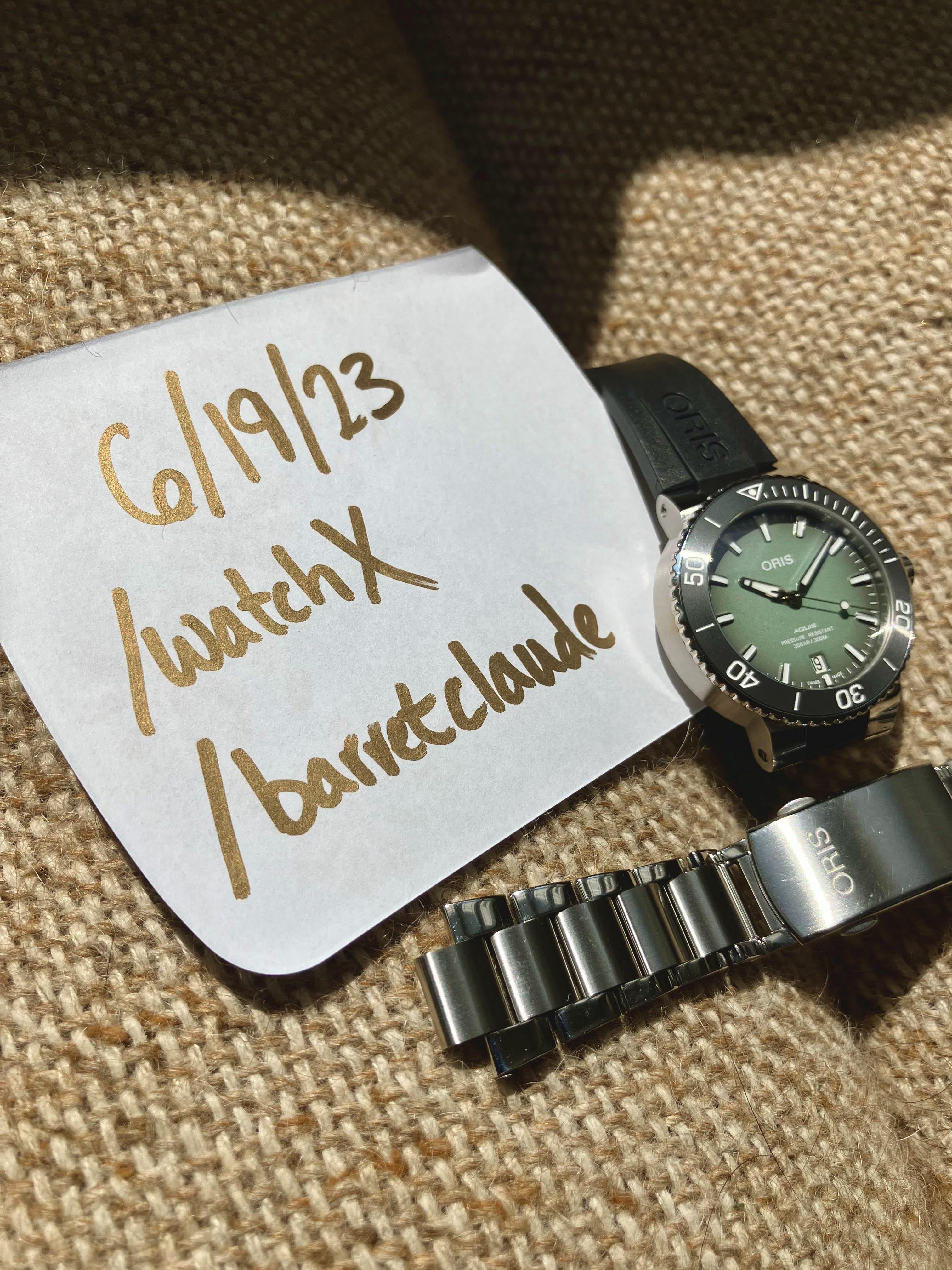 Oris 39.5 outlet green