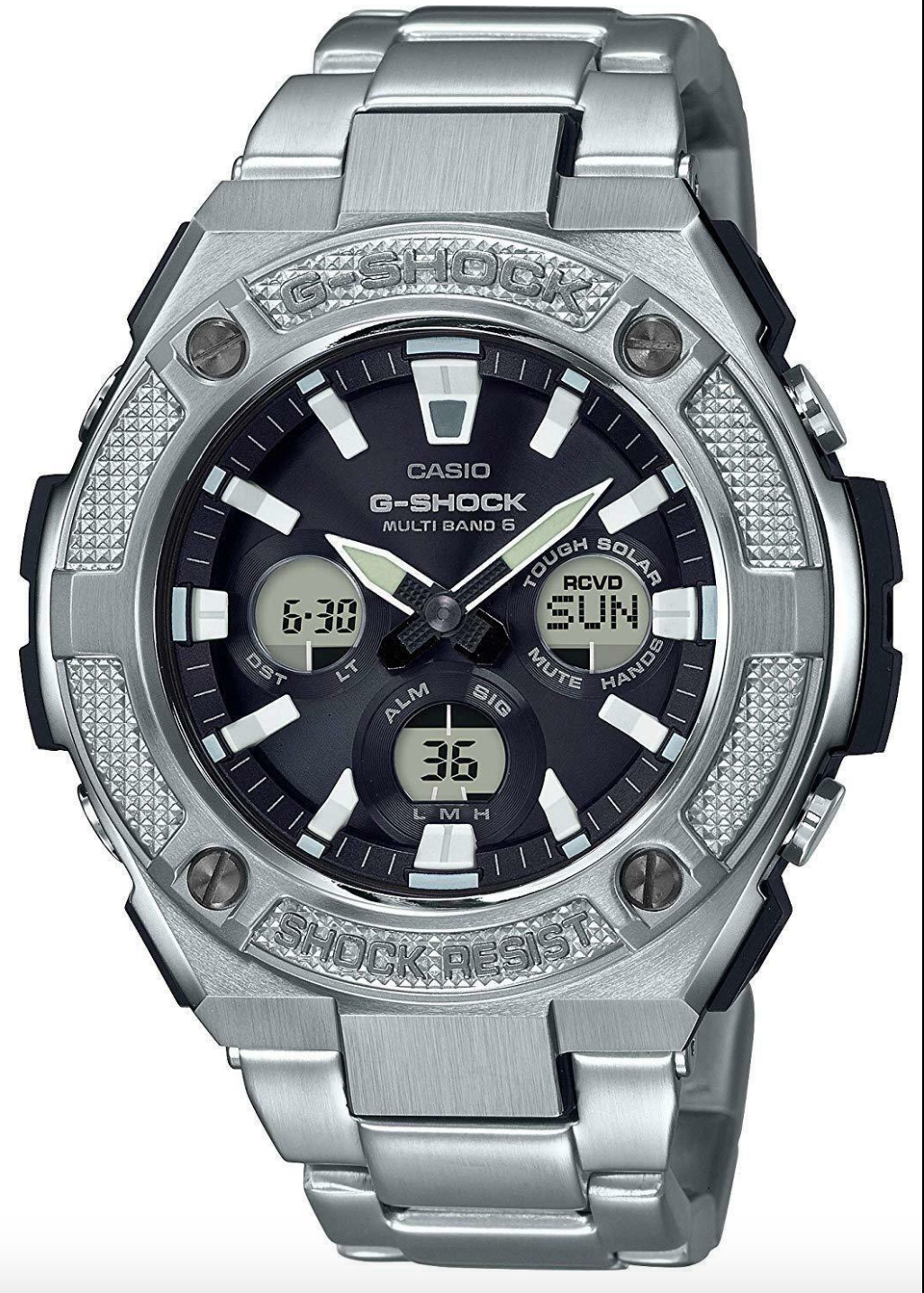 Casio カシオ 5580 GST-W330D 腕時計 メンズ ソーラー 92d879e9-a2b1-4b78-86a8-