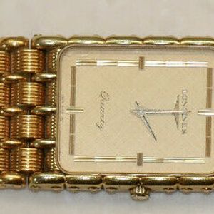 Vintage Longines MZ5712 Swiss 0961 Quartz Gold Tone Mens Watch CMZ