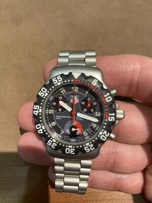 TAG HEUER WATCH Formula 1 Chronograph CA 1211 1 vintage nos tag