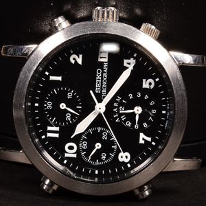 Seiko 7T32-7D60 SBBP033 Speedmaster Chronograph Stainless Not 
