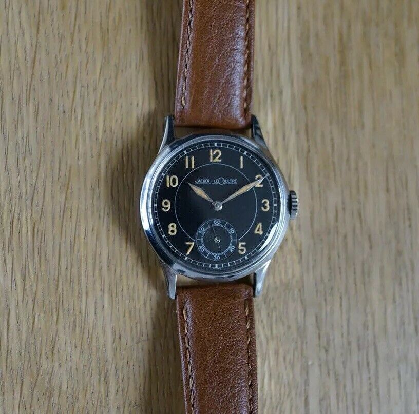 STUNNING VINTAGE JAEGER LECOULTRE WW2 WWII WATCH ROYAL AIR FORCE