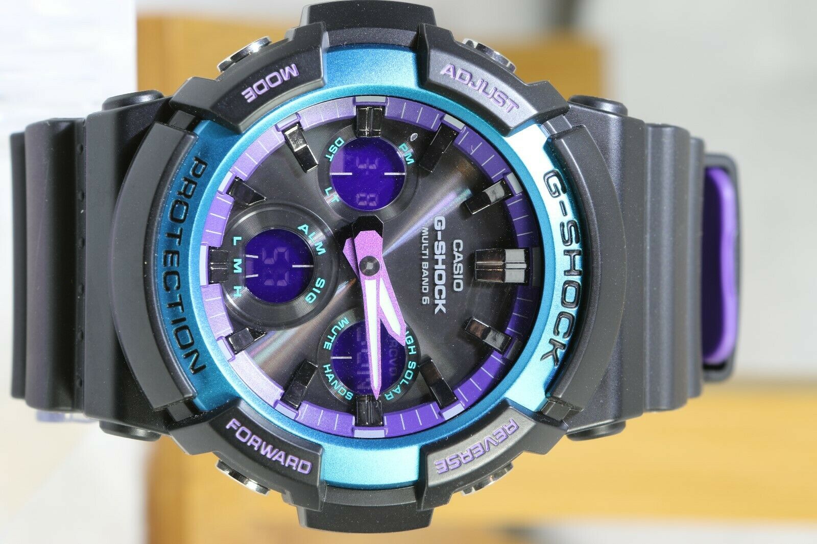 CASIO G-SHOCK GAW-100PC-1AJF Neon Solar Atomic - Perfect Condition