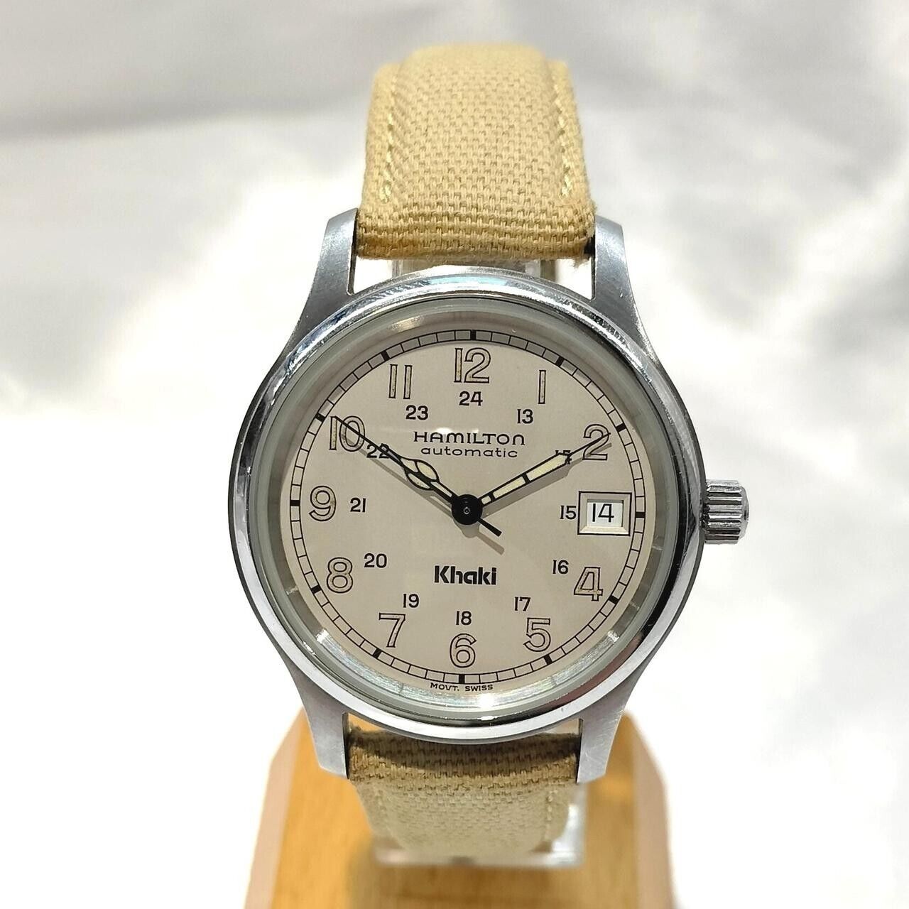 WTS] Hamilton Khaki 9721b, serviced, with OEM bracelet : r