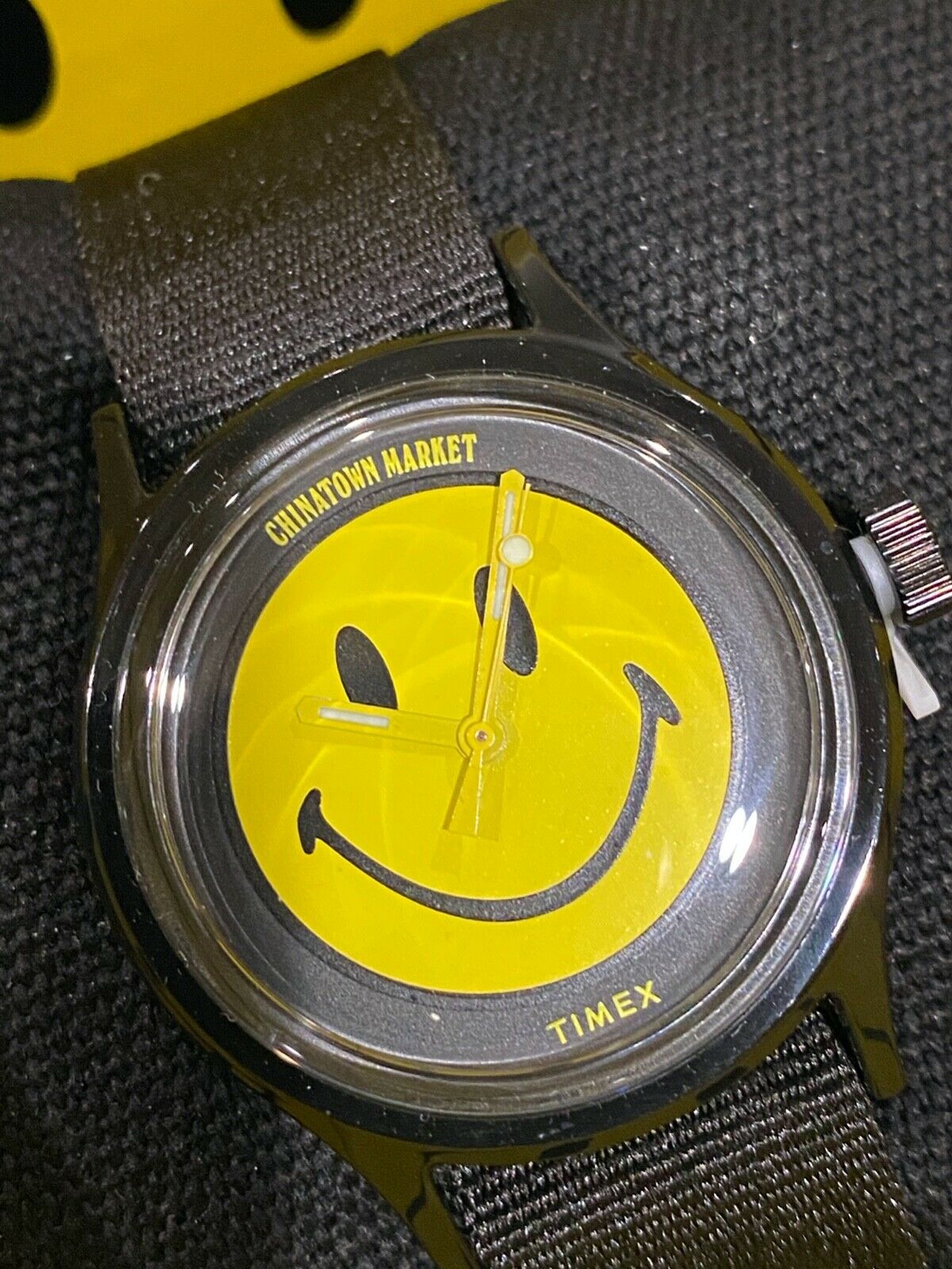 Timex x chinatown on sale market x smiley watch