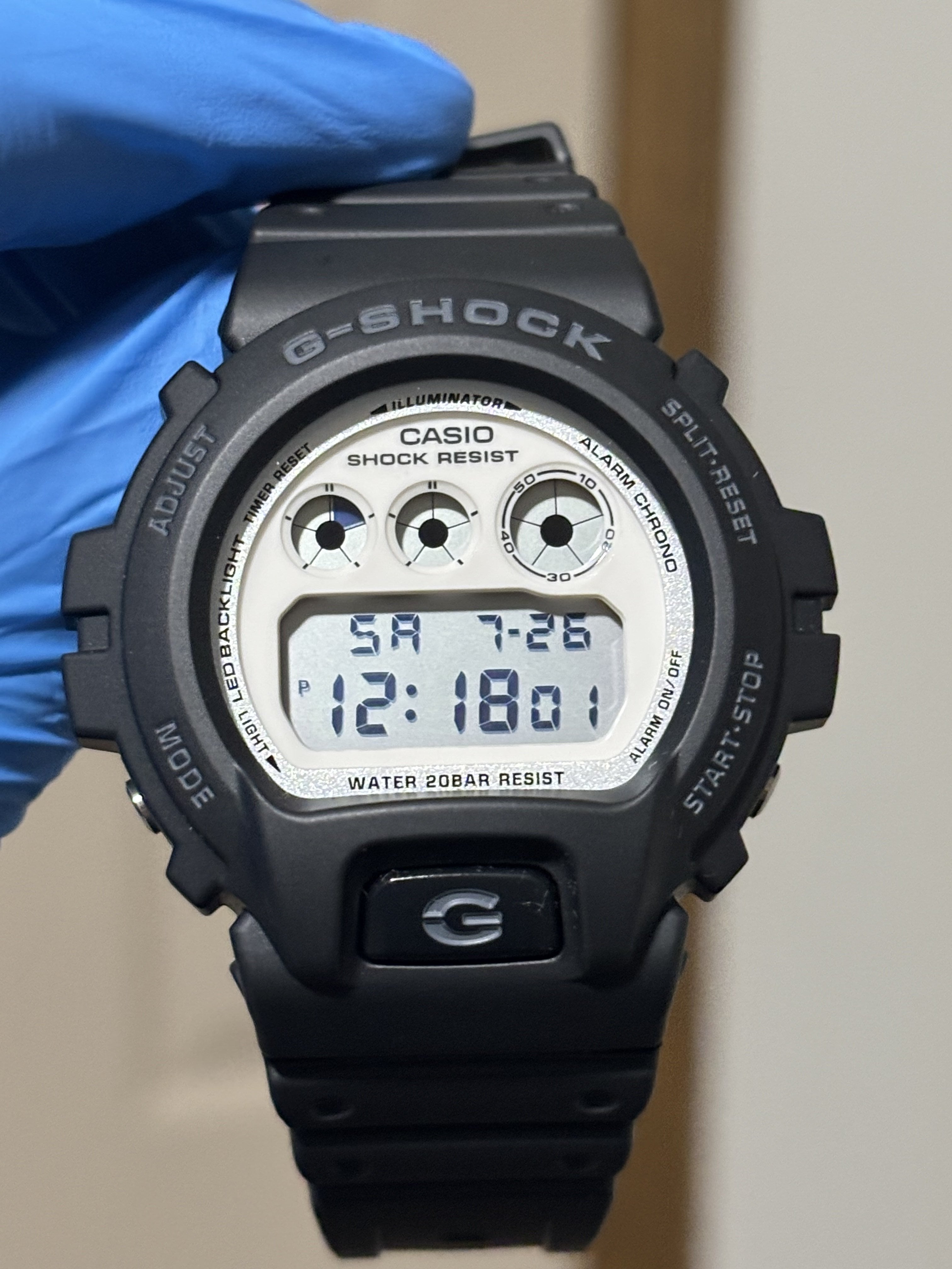 ロンハーマン限定 G-ショック DW6900FS FRAGMENT藤原ヒロシ 美品ロンハーマン限定 G-ショック DW6900FS FRAGMENT藤原ヒロシ