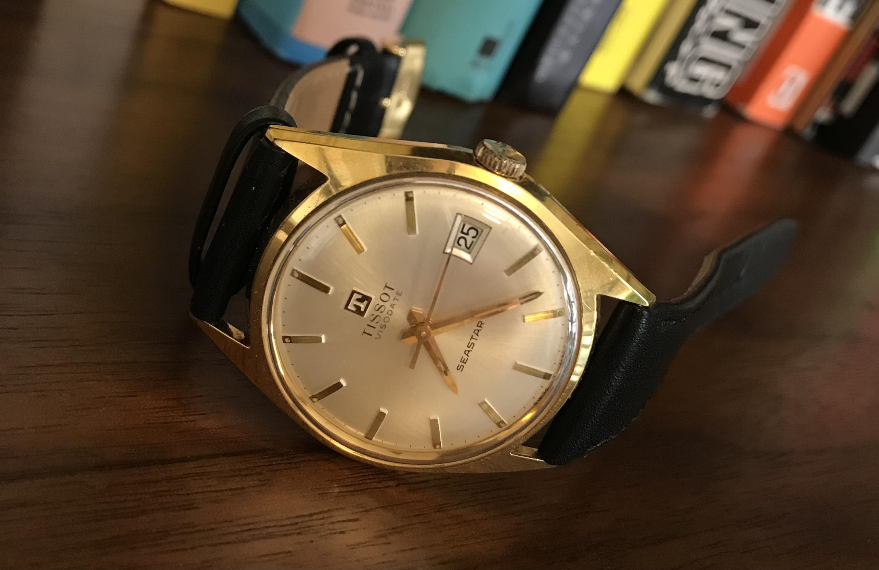 Tissot hotsell visodate white