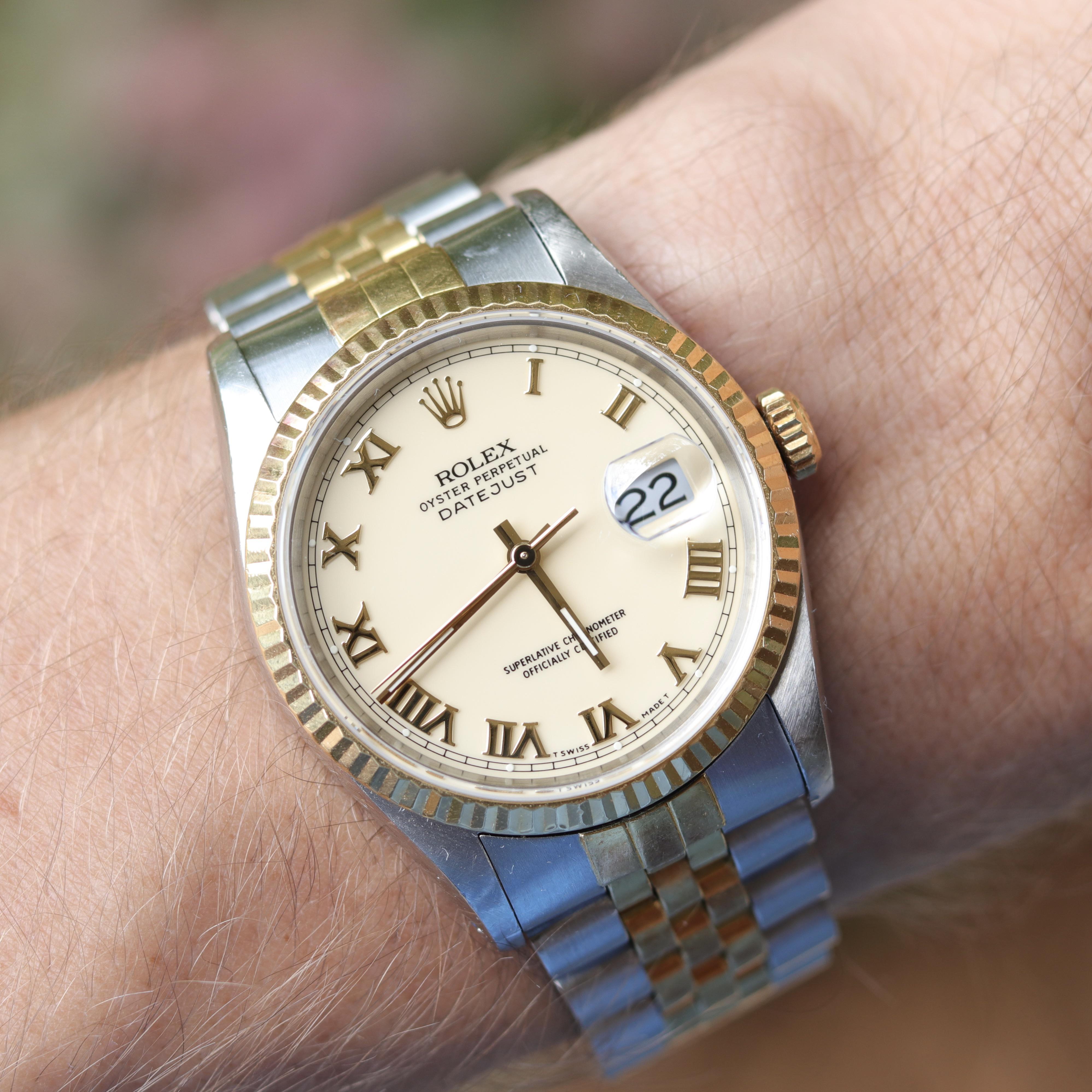 Rolex 16233 white clearance dial