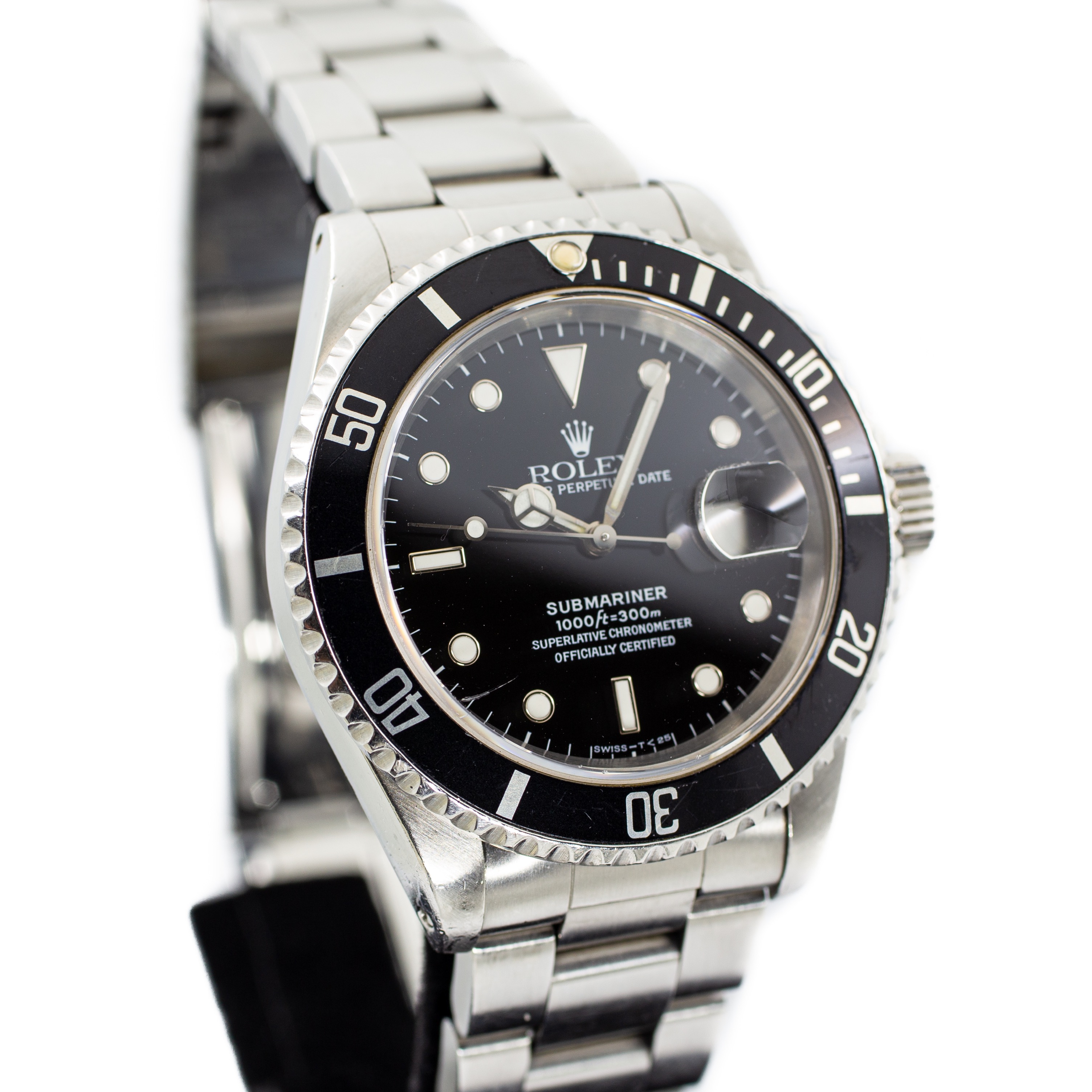 Preowned Rolex Submariner Date 1994 Ref 16610 WatchCharts