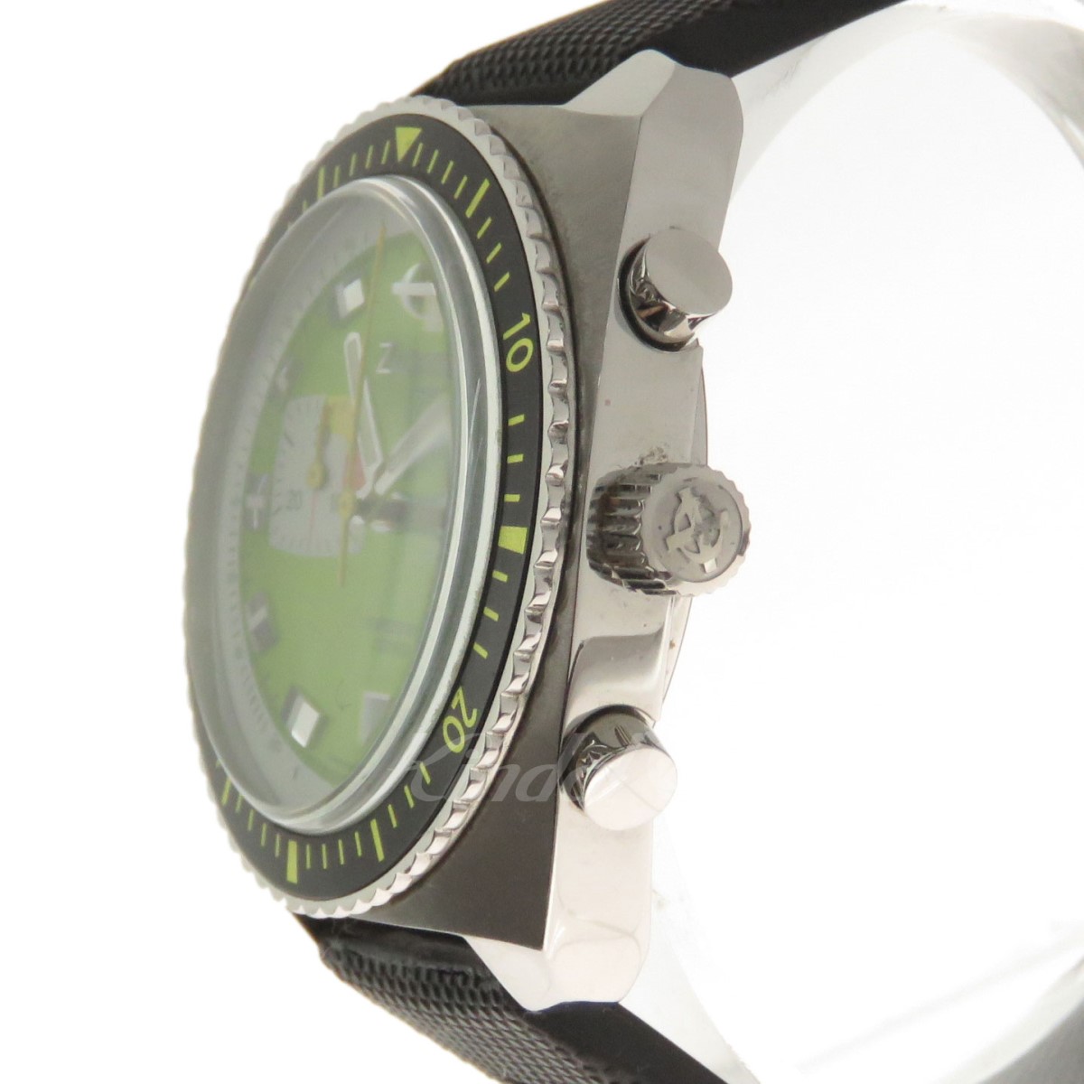 Used] Zodiac Chronograph Watch Sea Dragon ZO2221 Quartz Light