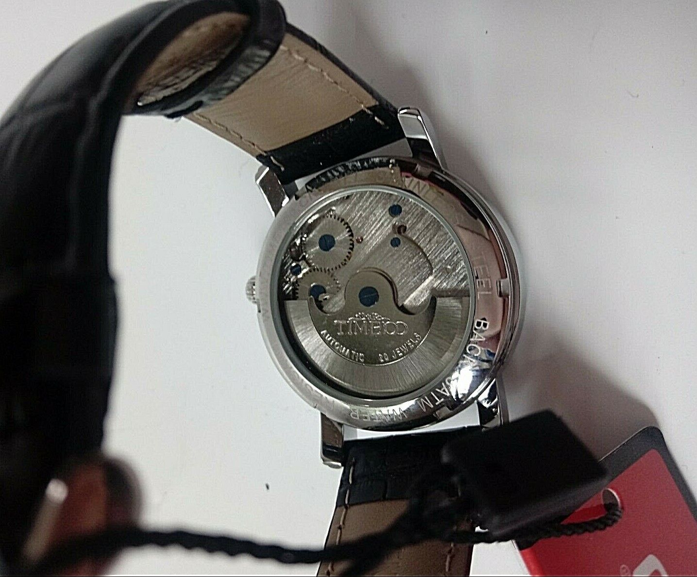 Mua TIME100 Men's Automatic Watch Navigator-Series Tourbillon-Style Dual  Time Zone Business Calendar Mechanical Watch Leather Strap trên Amazon Mỹ  chính hãng 2024 | Giaonhan247
