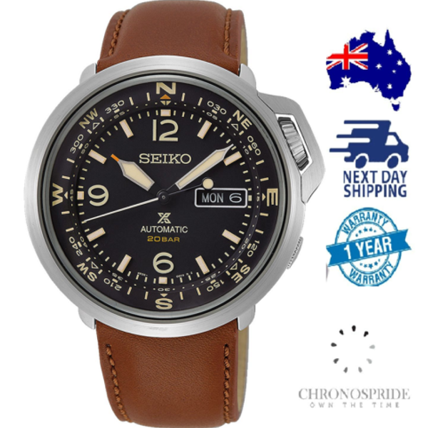 Seiko Prospex Field SRPD31 SRPD31K1 Automatic Compass Brown Leather seiko-prospex-field-srpd31-srpd31k1-automatic-compass-brown-leather
