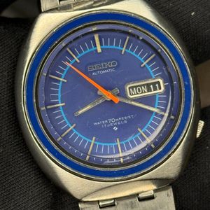 WTS] Vintage 1971 Seiko Automatic 17J (Ref. 6106-8569) - Blue Dial