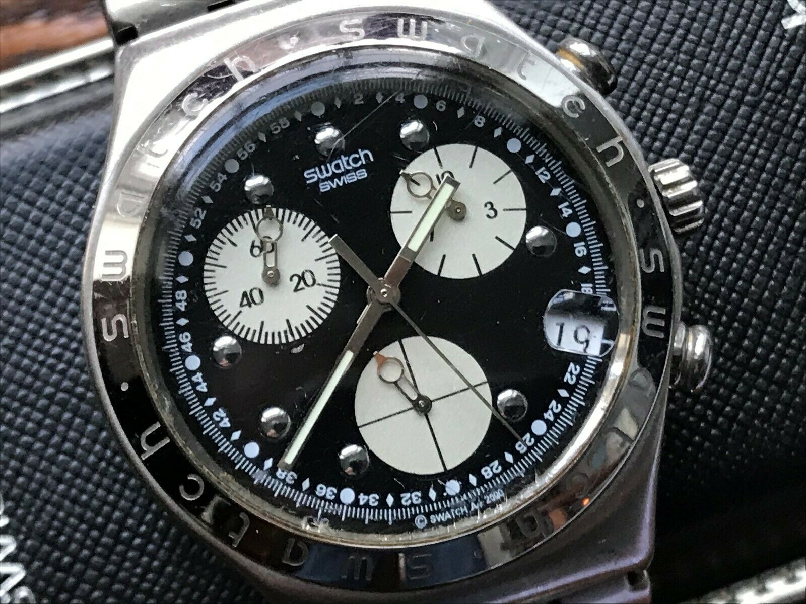SWATCH IRONY CHRONO - YCS427G WISDOM | WatchCharts Marketplace
