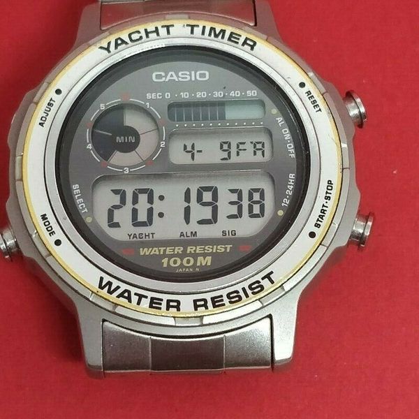Newaves Eu Vintage Casio Casio Yacht Timer Watch カシオ CASIO