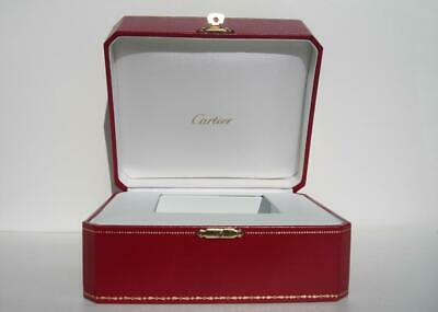 AUTHENTIC CARTIER RED EMPTY WATCH BOX CASE COWA 0049 WatchCharts